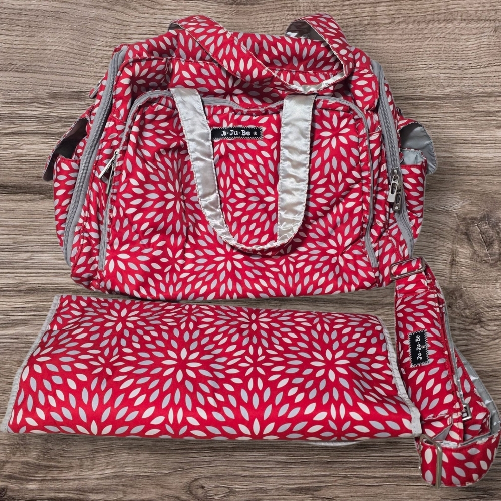 Ju-Ju-Be Be Prepared Diaper Bag Red